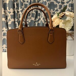 EUC Kate Spade ♠️ Addie Satchel Crossbody or Handbag - Warm Gingerbread